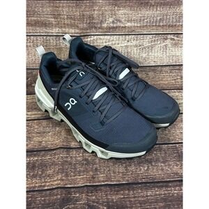 On Running Cloudwander Waterproof Hiking Trail  Running Navy Womens 9 73.98572